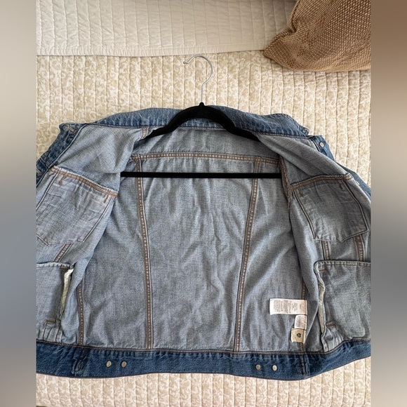 Madewell Classic Fit Premium Denim Jean Jacket | Size Large - Picture 14 of 16